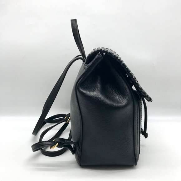 Style & Co Black Whipstitch Backpack - Picture 4 of 10